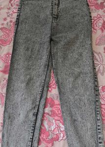Acid Wash Denim Jeans