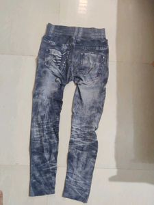 Strachable Fabric Jeggings
