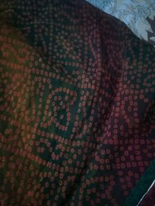 Chiffon Bandini Print Saree