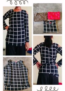 Women&#39;s Printed Summer Tops Combo Of 3