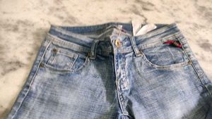 Denim Capri For Girl&#39;s
