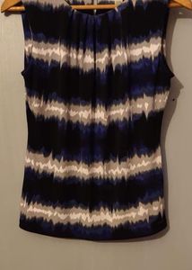 Stylish Striped Sleeveless Top