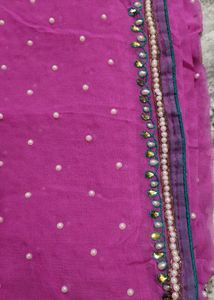 Beautiful Pink Saree