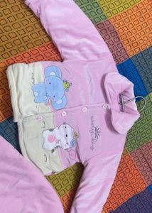 Pink Colour Suit For Baby Girl