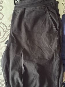 2 -Navy Blue &amp; Black Track Pant