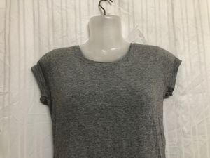 Carlas Secret Grey Short Sleeve Top