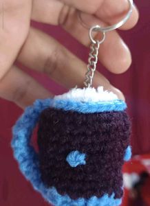 Crochet Beer Mug Keychain💫♥️