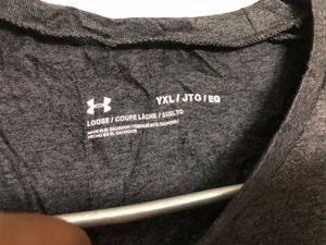Under Armour Charcoal Long Sleeve T Shirt