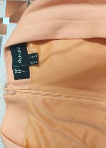 Peach Bodycon Dress