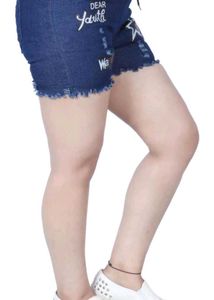 Denim Star Shorts
