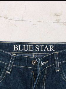 Blue Star Wide Leg Jeans