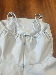 Pastel blue top Small size for girls/ladies