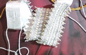 Hip Belt For Saree And Kurti Silver Color