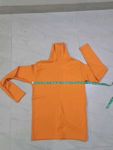 Orange Turtleneck - Long Sleeve