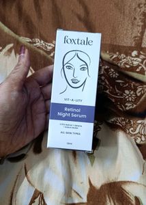 Foxtale Retinol Night Serum