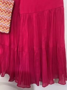 Chic Blazer &amp; Dress Set 3 pis Indowestern baby par