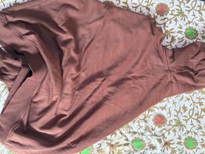 H&amp;M Brown Hoodie - Relaxed Fit