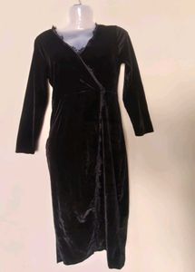 Black Velvet Dress