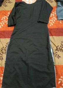 Unique Print Black &amp; Grey Tunic