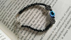 evil eye beaded bracelet.