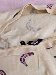 🌙 Banana Bliss Nightwear Set 🍌