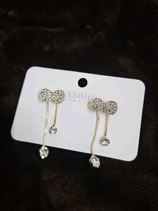 Bowknot Dangle Earrings
