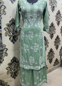Chikakari kurti set