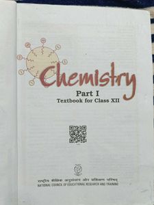 Ncert Chemistry 2nd Year Part 1