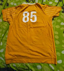 Cute Graphic Crop Tee - Size M