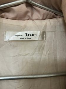 J.run Pink Sleeveless Coat