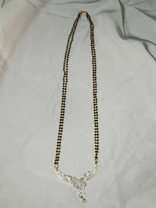 American diamonds AD necklace chain malgalsutra