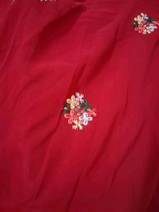 Beautiful New Peppum Pink Color Skirt Set