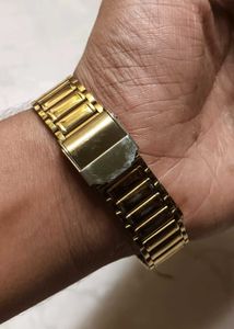 Sonata Gold-Tone Watch