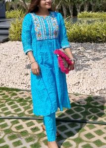 Embroidered Kurta Set