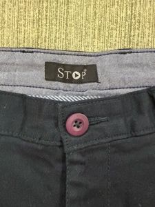 Tailored Navy Formal Trousers