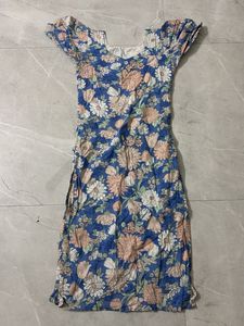 Floral Print Mini Dress