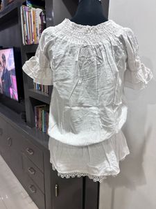 Cotton White Top