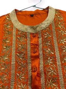 Orange Kurti