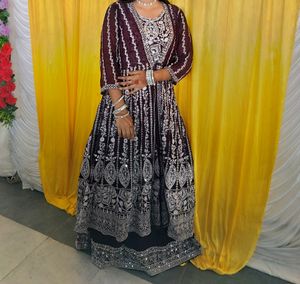 Price Drop On Maroon Wine Colored Lehenga