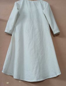 White Embroidered Dress