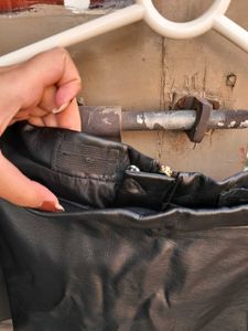 H&amp;m Leather Skirt