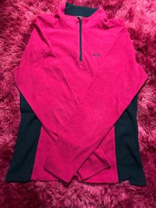 Pink Polo Pullover