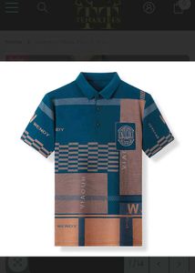 Unique Patterned Polo Shirt