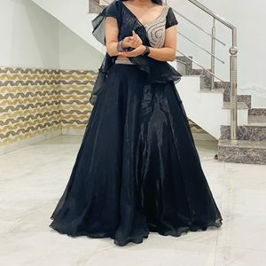 Bridal Black Lehenga