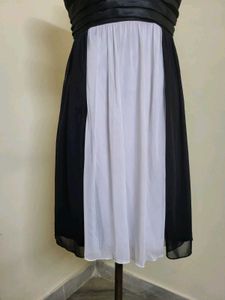 Black and White Cocktail Dress