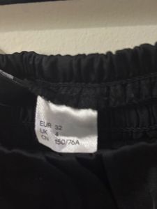 Black Puff Sleeve Crop Top