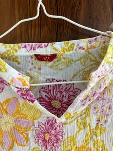 Cutest Floral Long Sleeve Kurti!