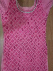 Rose Coloured Churidar