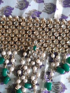 Green Beaded Necklace