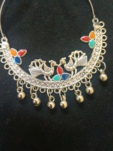 Colorful Peacock Earrings